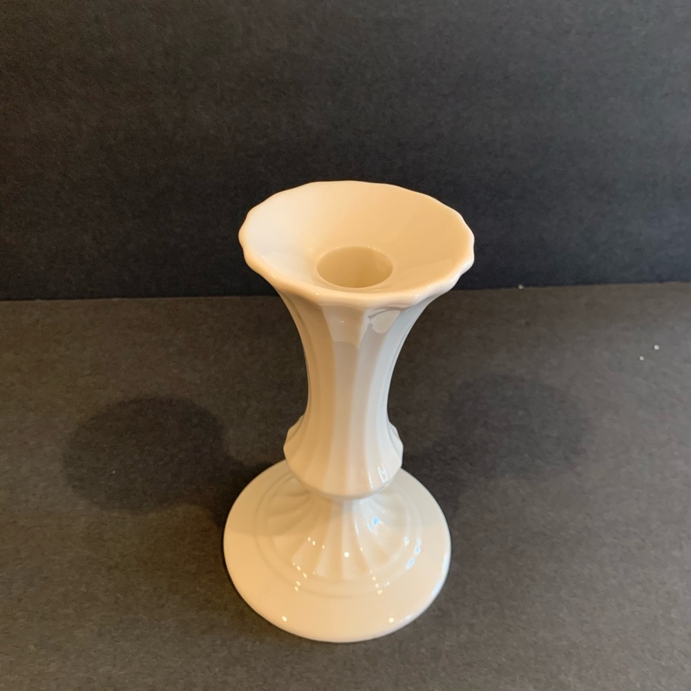 Lenox fluted candlestick